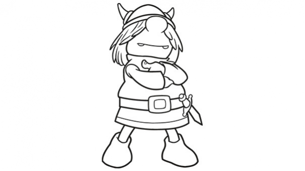 Coloring page: Viking (Characters) #149427 - Free Printable Coloring Pages