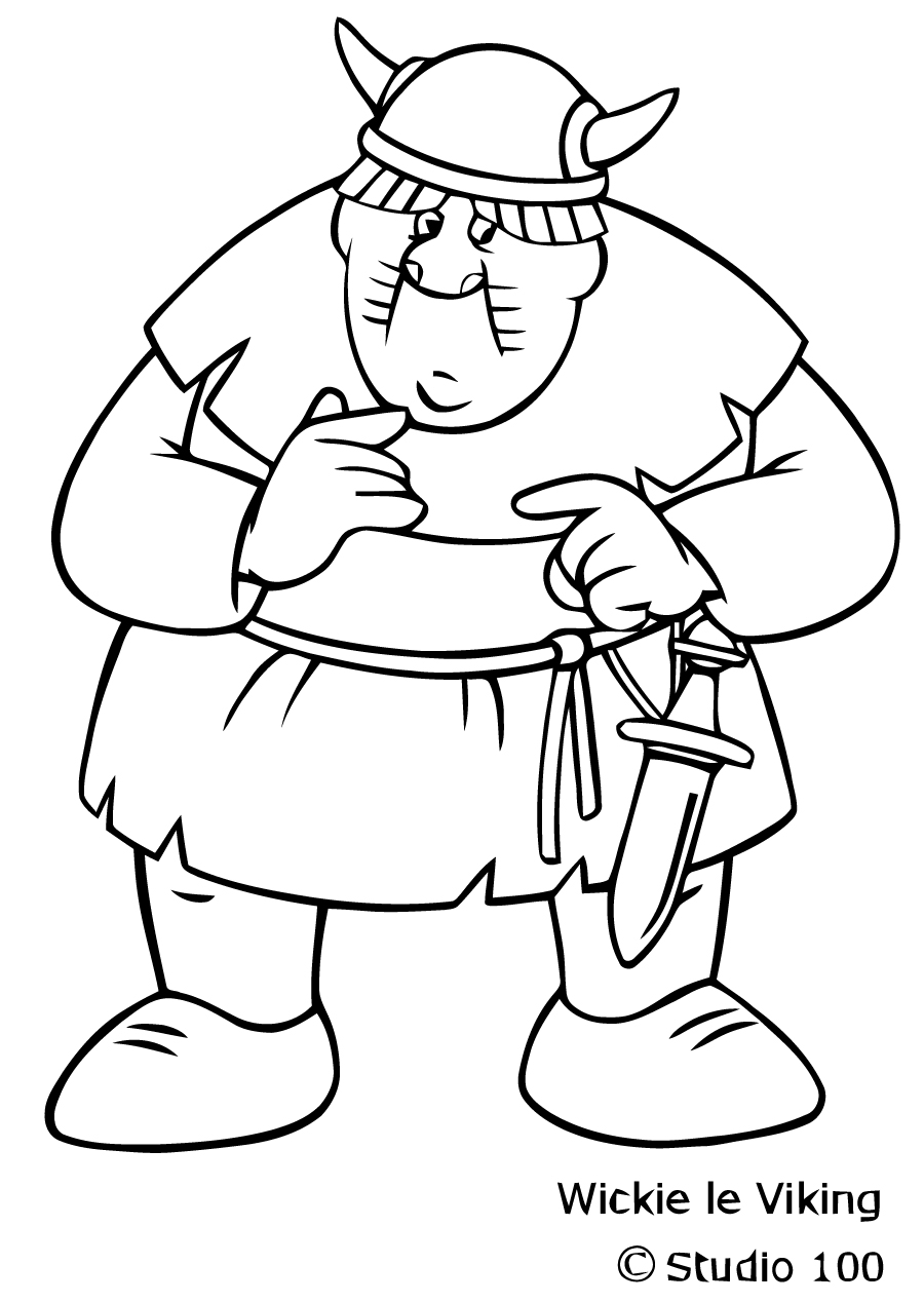 Free Viking Coloring Pages