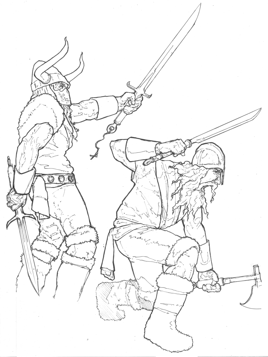 Coloring page: Viking (Characters) #149443 - Free Printable Coloring Pages