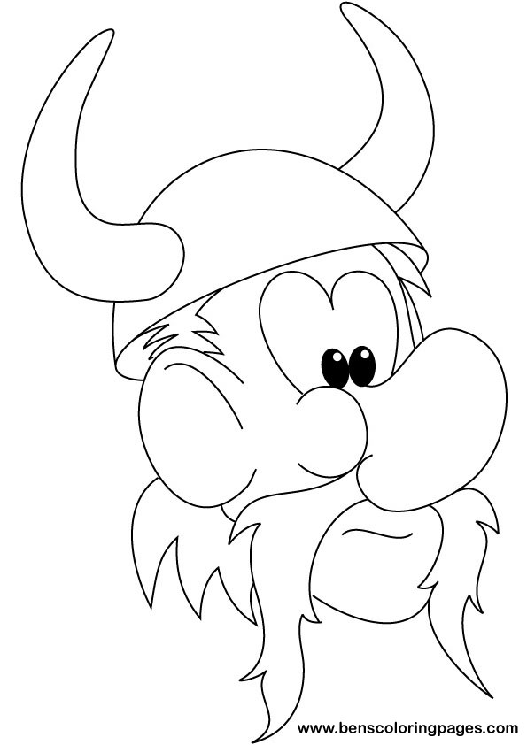 Coloring page: Viking (Characters) #149449 - Free Printable Coloring Pages