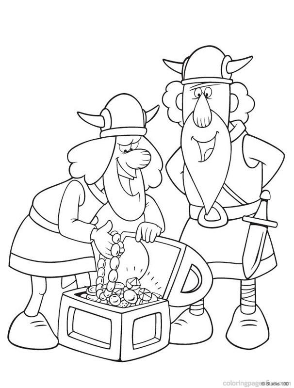 Coloring page: Viking (Characters) #149480 - Free Printable Coloring Pages