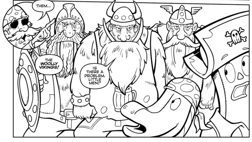Coloring page: Viking (Characters) #149515 - Free Printable Coloring Pages
