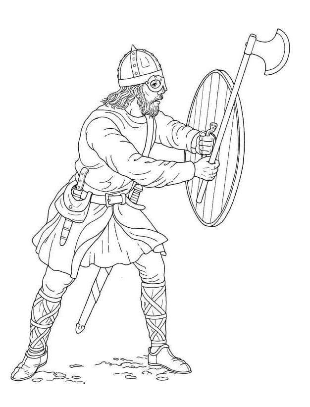 Free printable Viking coloring page #212426 from Characters collection