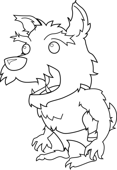 Coloring page: Werewolf (Characters) #100009 - Free Printable Coloring Pages