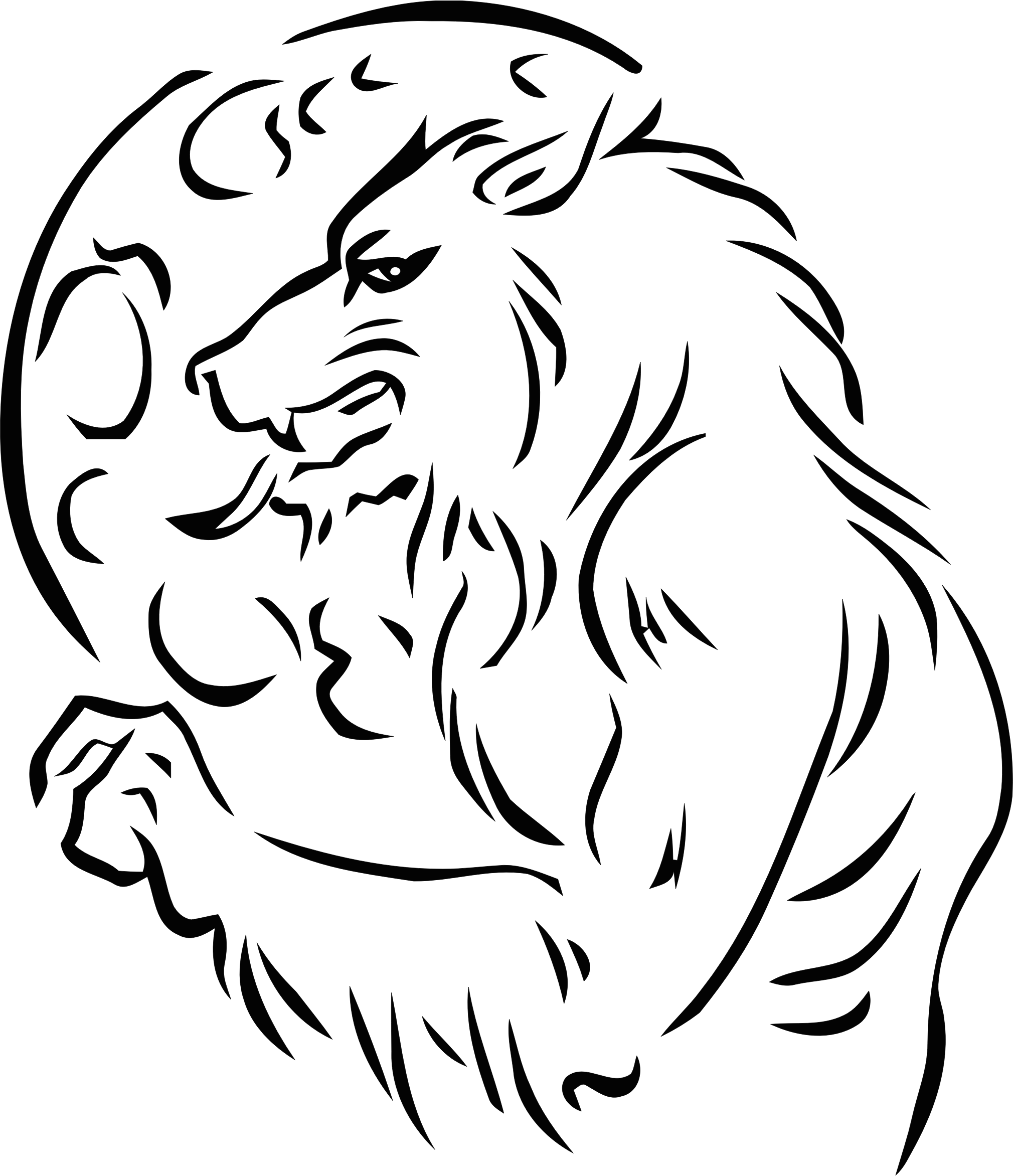 Coloring page: Werewolf (Characters) #100022 - Free Printable Coloring Pages