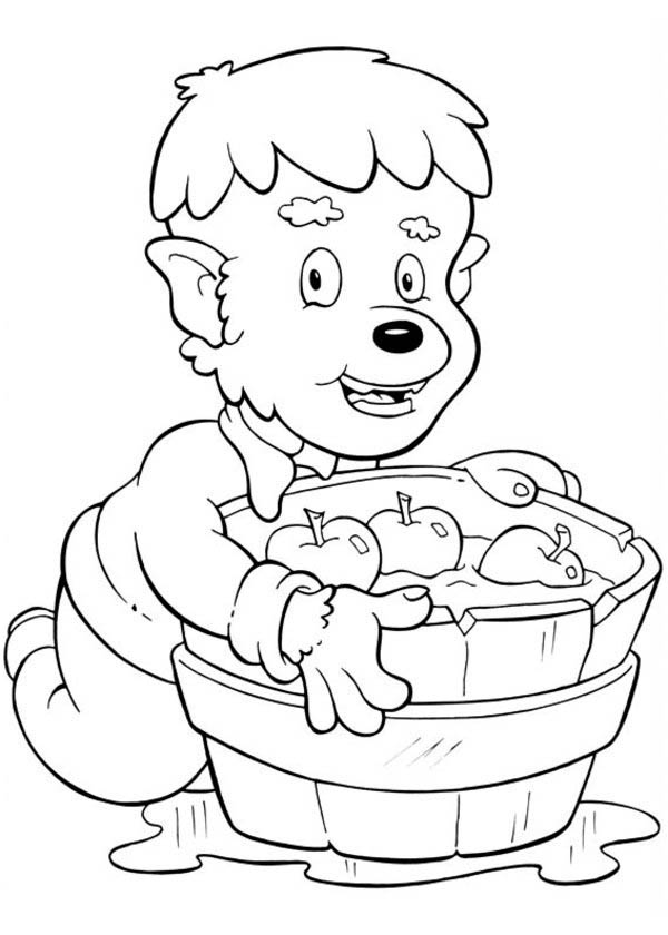 Coloring page: Werewolf (Characters) #100046 - Free Printable Coloring Pages