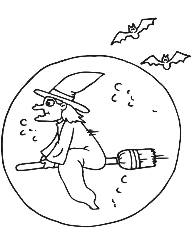 Coloring page: Witch (Characters) #108161 - Free Printable Coloring Pages