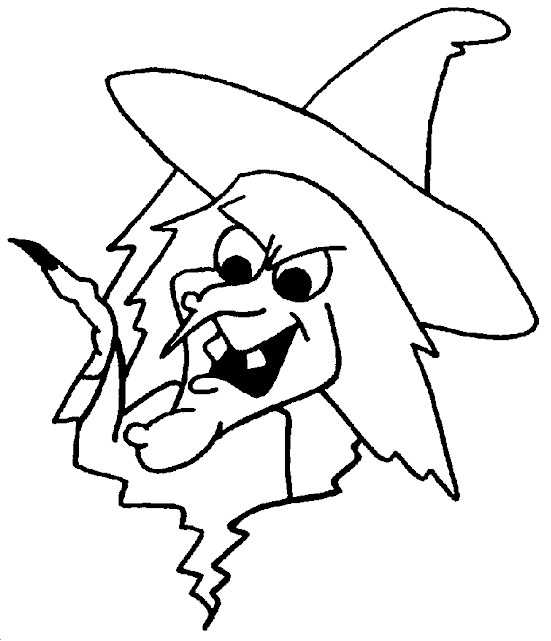 Coloring page: Witch (Characters) #108169 - Free Printable Coloring Pages