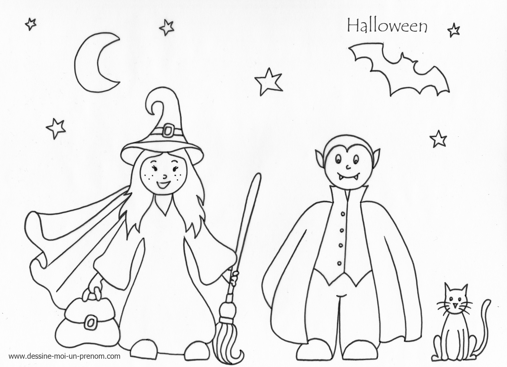 Coloring page: Witch (Characters) #108230 - Free Printable Coloring Pages