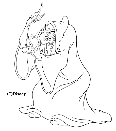 Coloring page: Witch (Characters) #108310 - Free Printable Coloring Pages