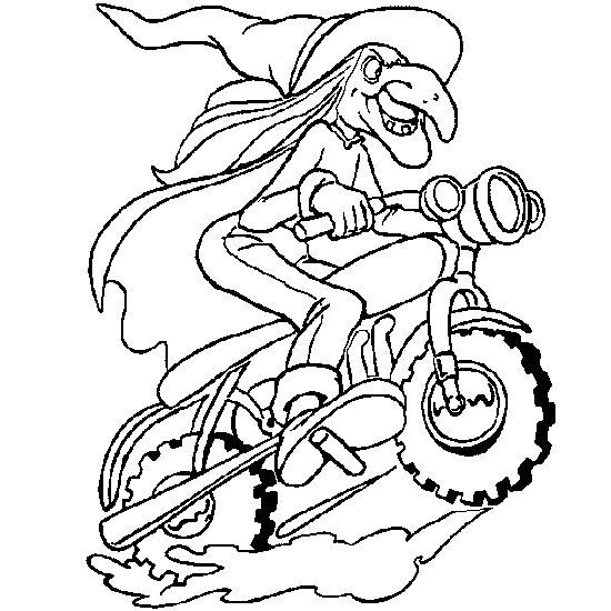 Coloring page: Witch (Characters) #108377 - Free Printable Coloring Pages