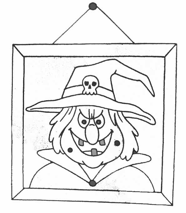 Coloring page: Witch (Characters) #108386 - Free Printable Coloring Pages