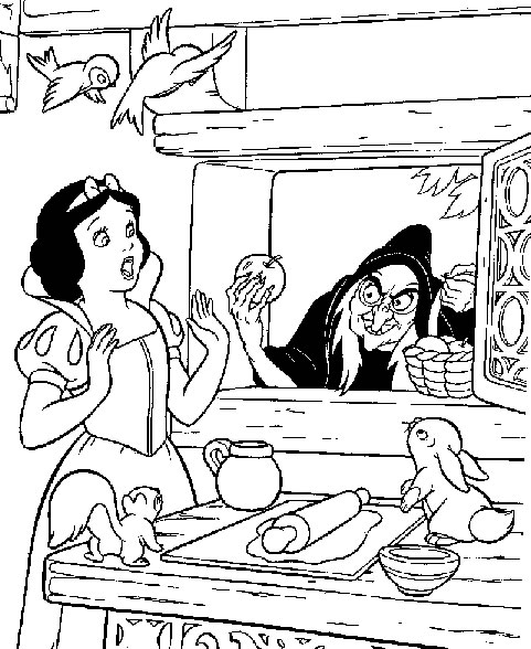 Coloring page: Witch (Characters) #108423 - Free Printable Coloring Pages