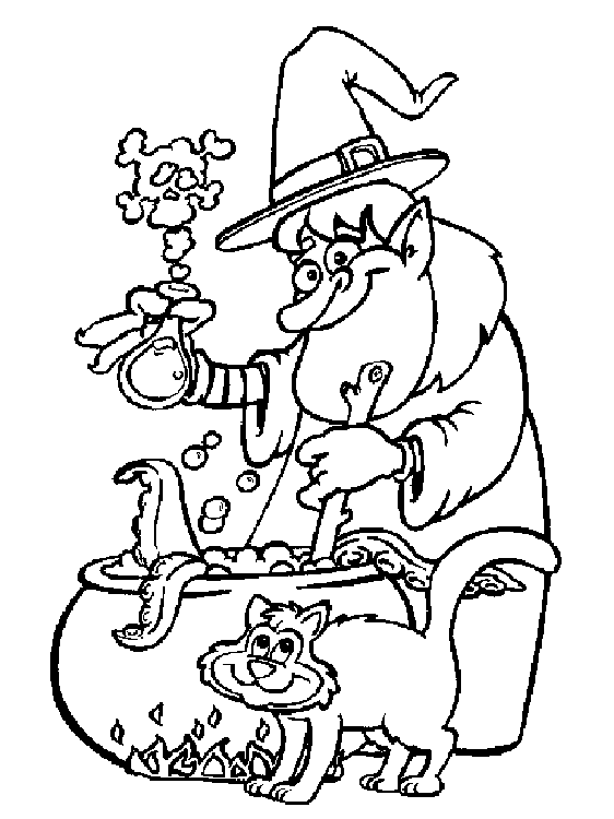 Coloring page: Wizard (Characters) #107796 - Free Printable Coloring Pages