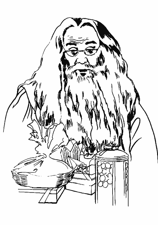 Coloring page: Wizard (Characters) #107906 - Free Printable Coloring Pages