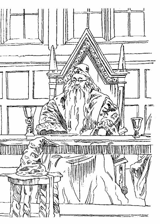 Coloring page: Wizard (Characters) #107974 - Free Printable Coloring Pages