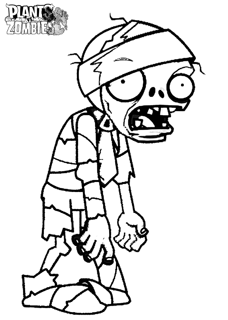 Coloring page: Zombie (Characters) #85545 - Free Printable Coloring Pages