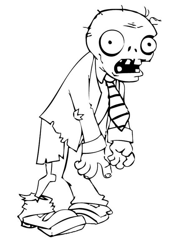 Coloring page: Zombie (Characters) #85560 - Free Printable Coloring Pages