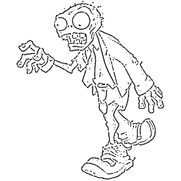 Coloring page: Zombie (Characters) #85603 - Free Printable Coloring Pages