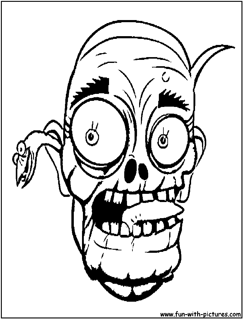 Coloring page: Zombie (Characters) #85613 - Free Printable Coloring Pages