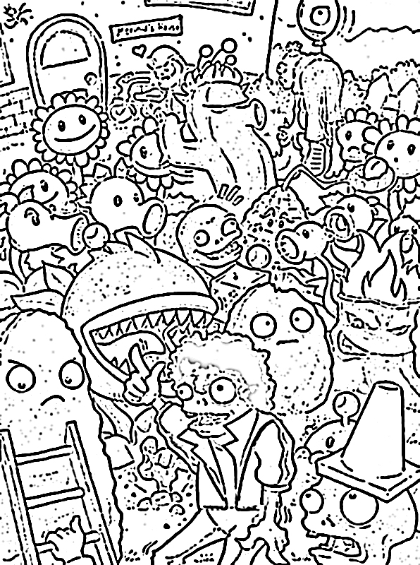 Drawings Zombie (Characters) – Page 3 – Printable coloring pages