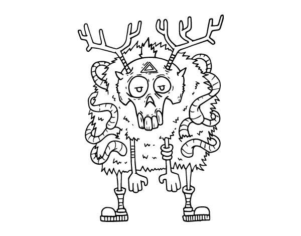 Coloring page: Zombie (Characters) #85669 - Free Printable Coloring Pages