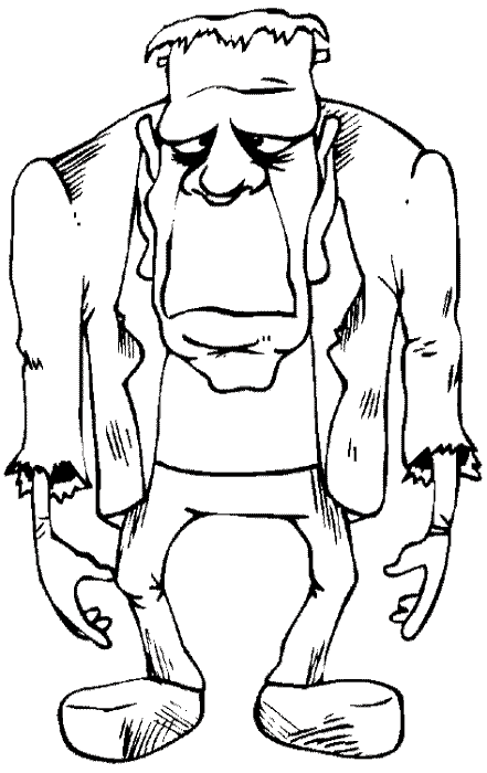 Coloring page: Zombie (Characters) #85706 - Free Printable Coloring Pages