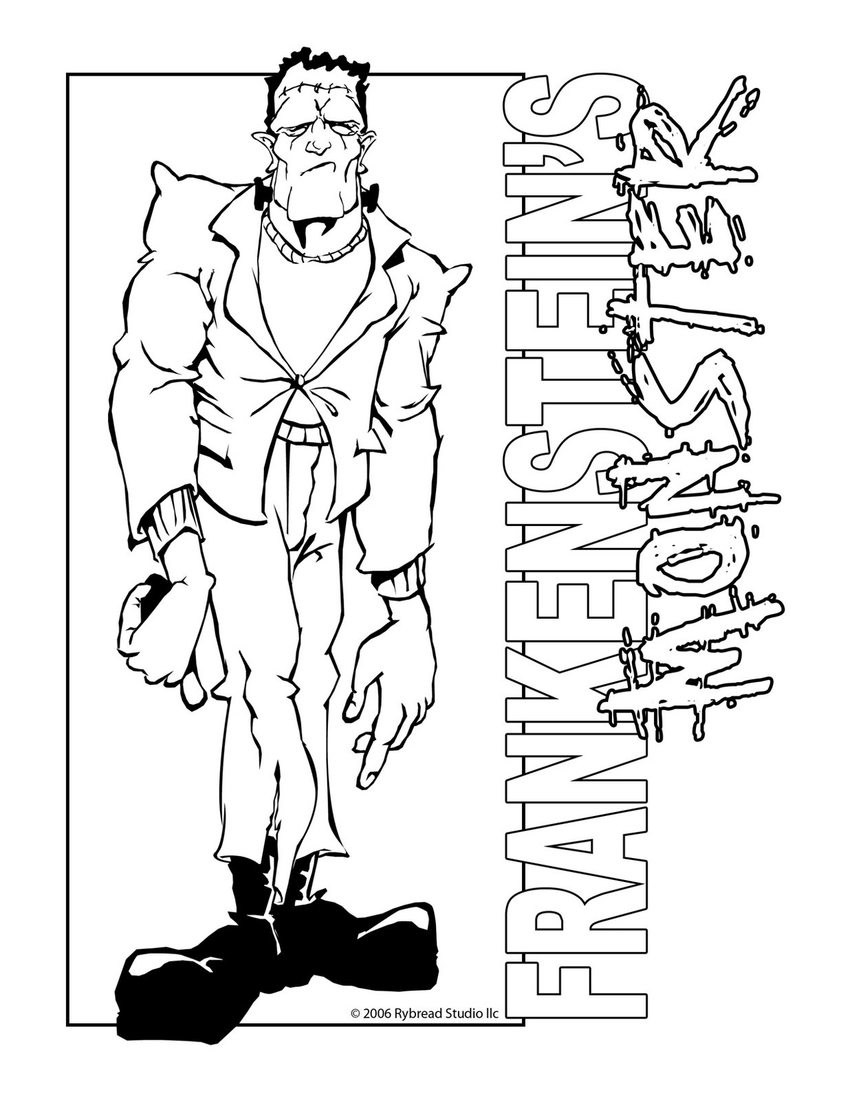 Coloring page: Zombie (Characters) #85748 - Free Printable Coloring Pages