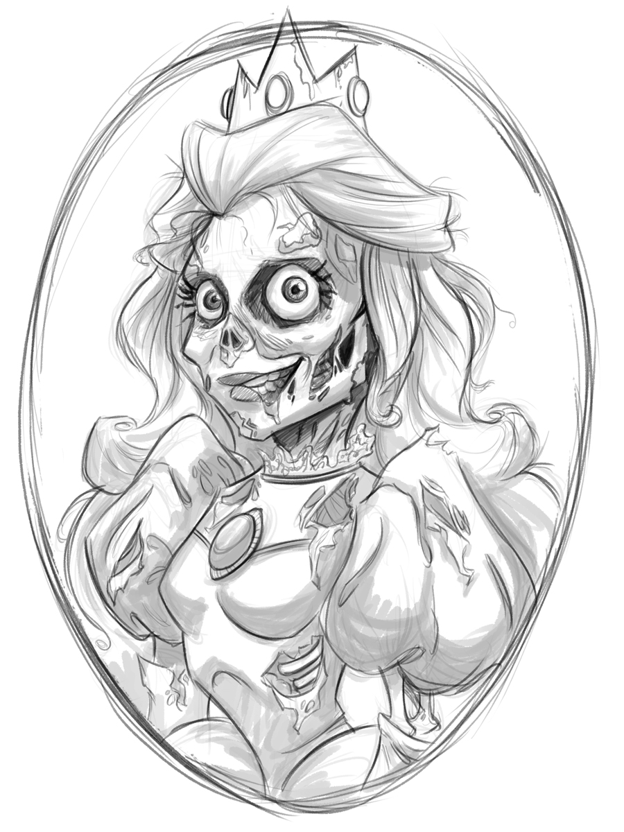 Coloring page: Zombie (Characters) #85762 - Free Printable Coloring Pages