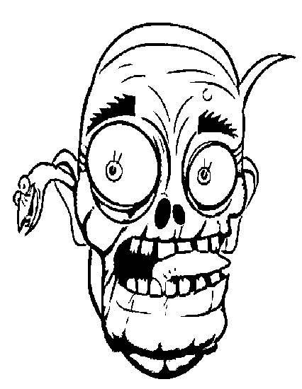 Coloring page: Zombie (Characters) #85790 - Free Printable Coloring Pages