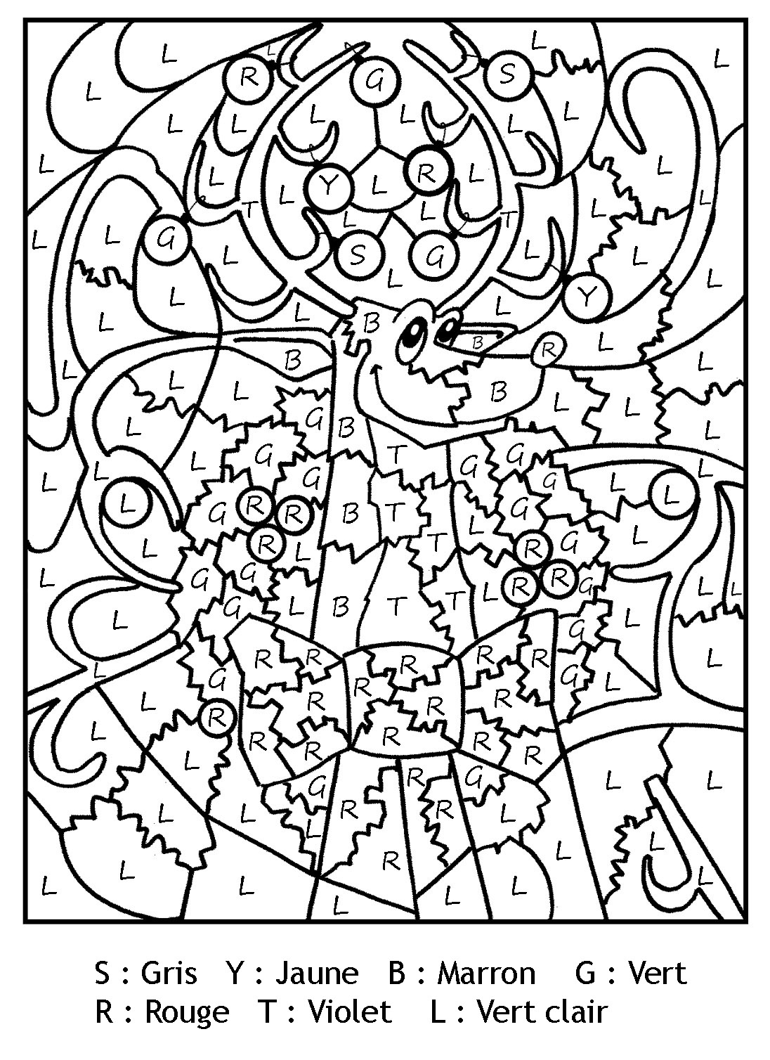 Free printable Magic Coloring coloring page #126235 from Color by Number collection