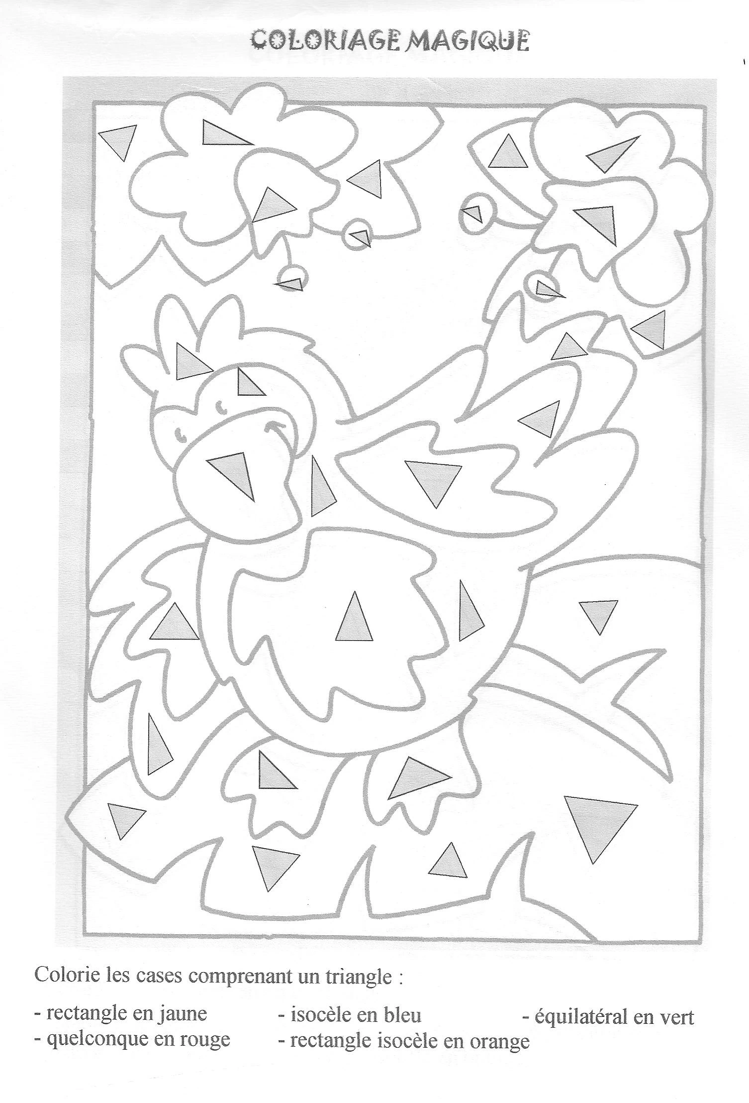 Free printable Magic Coloring coloring page #126285 from Color by Number collection