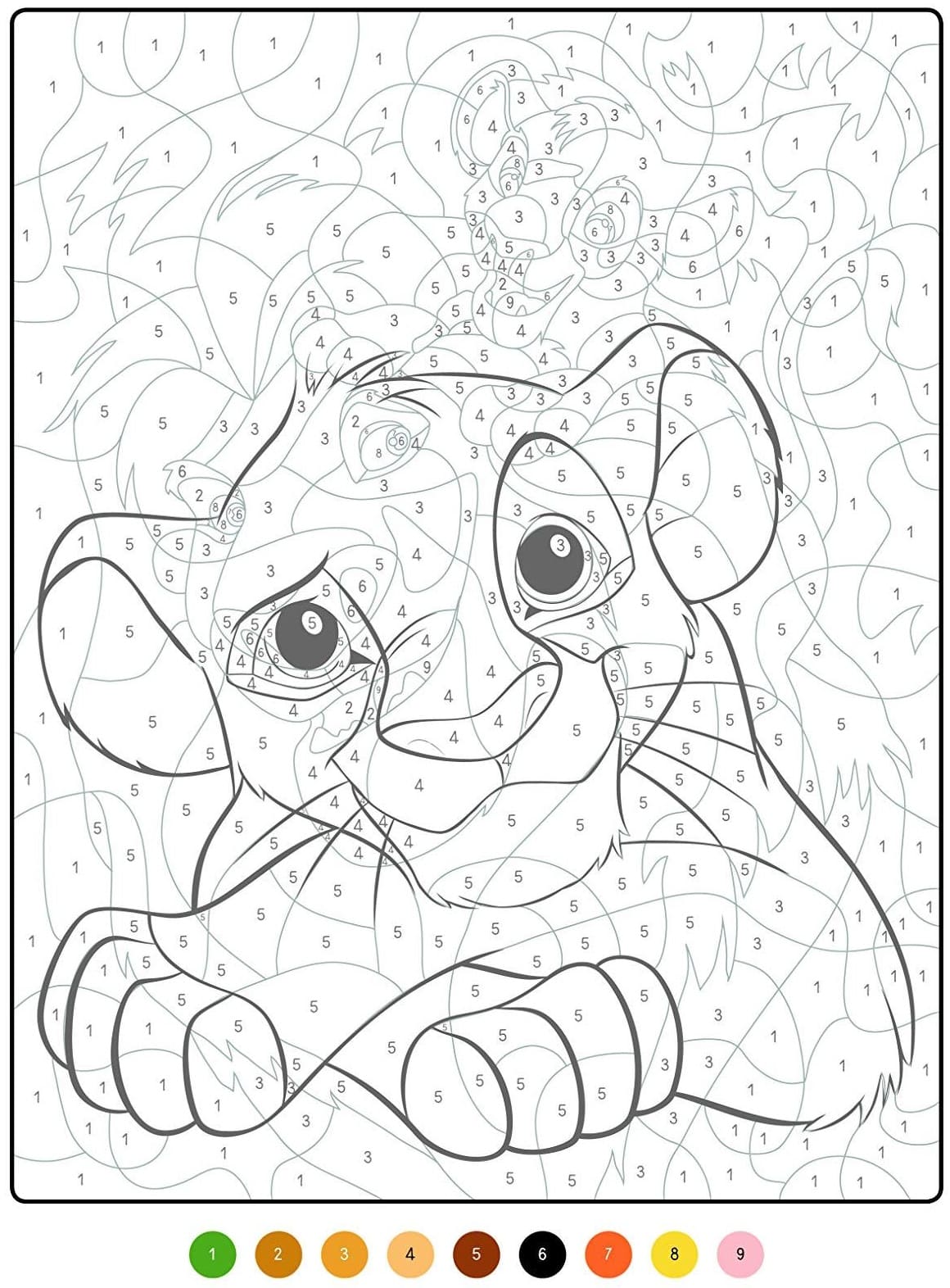 Free printable Magic Difficult coloring page #216650 from Color by Number collection Free printable Magic Difficult coloring page #216650 from Color by Number collection
