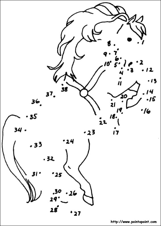 Coloring page: Point to point coloring (Color by Number) #125826 - Free Printable Coloring Pages