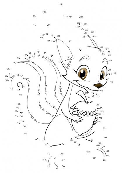 Coloring page: Point to point coloring (Color by Number) #125836 - Free Printable Coloring Pages