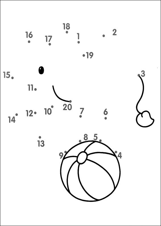 Coloring page: Point to point coloring (Color by Number) #125910 - Free Printable Coloring Pages