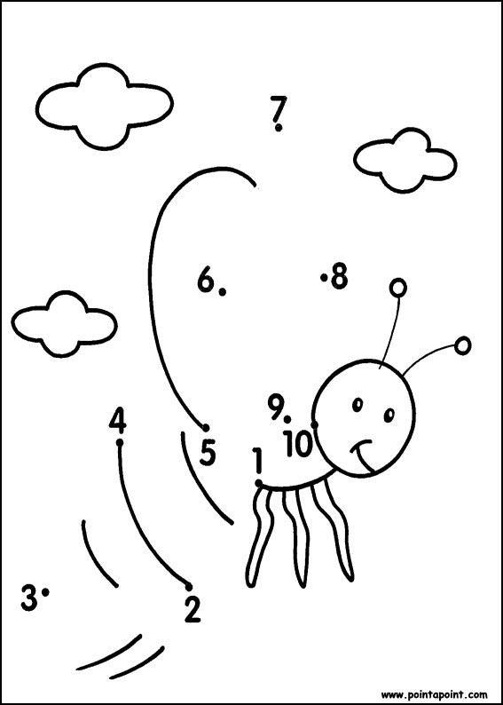 Coloring page: Point to point coloring (Color by Number) #125919 - Free Printable Coloring Pages
