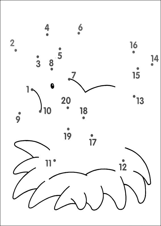 Coloring page: Point to point coloring (Color by Number) #125938 - Free Printable Coloring Pages