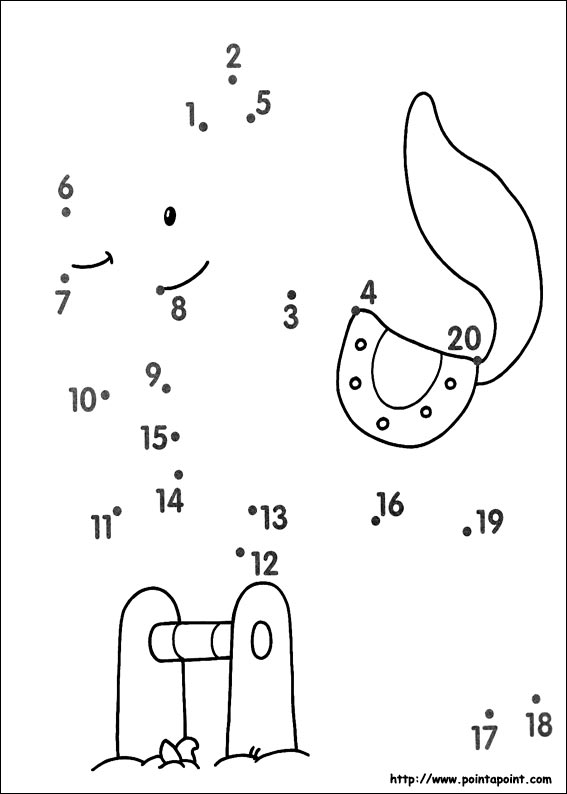 Coloring page: Point to point coloring (Color by Number) #125946 - Free Printable Coloring Pages