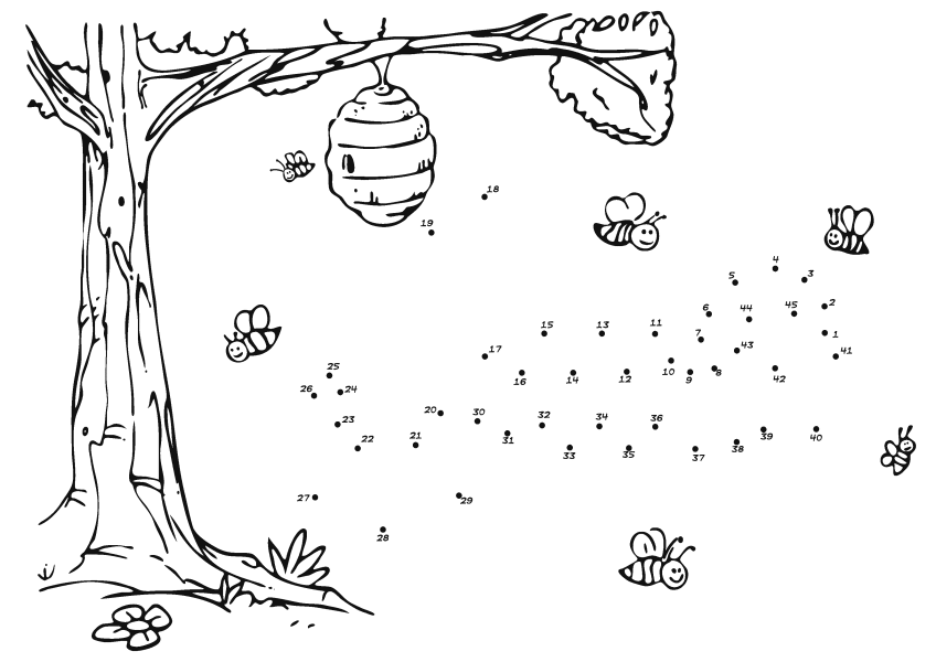Coloring page: Point to point coloring (Color by Number) #125997 - Free Printable Coloring Pages