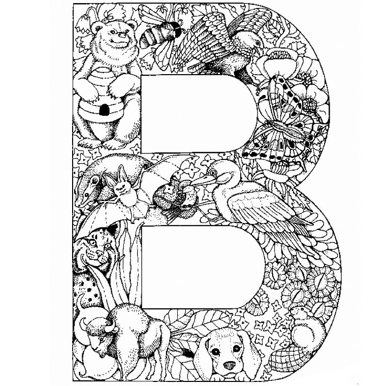 Coloring page: Alphabet (Educational) #124610 - Printable coloring pages