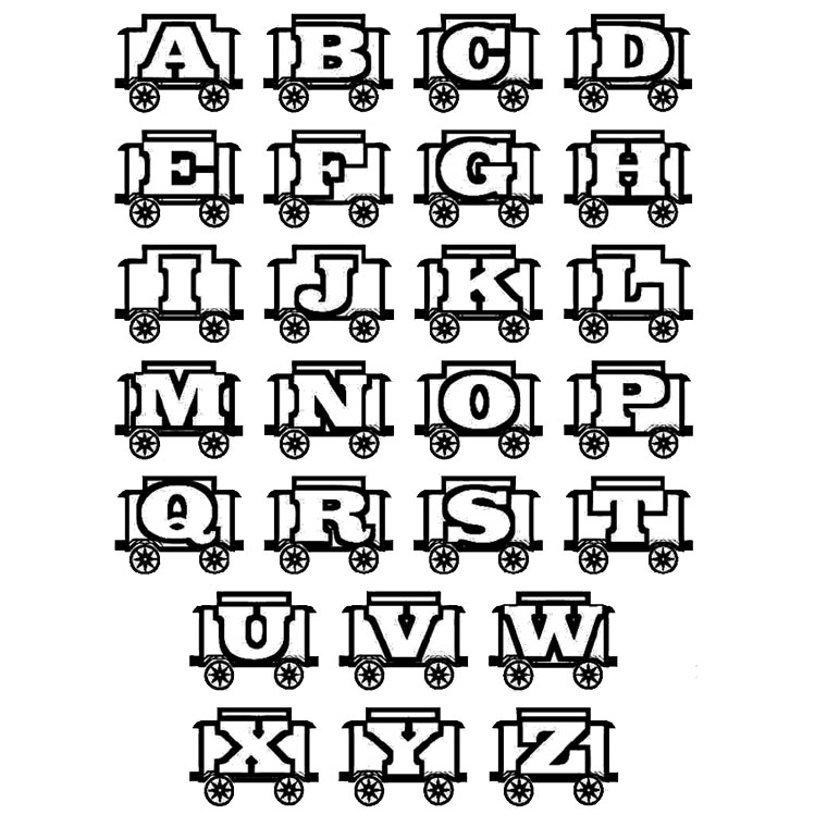 Coloring page: Alphabet (Educational) #124612 - Free Printable Coloring Pages