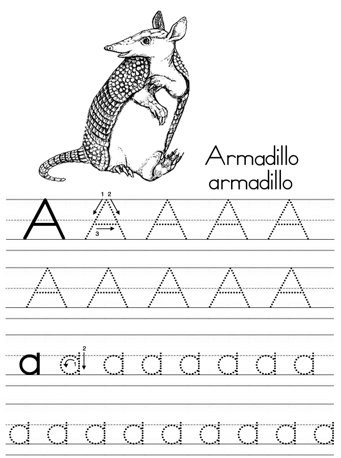 Coloring page: Alphabet (Educational) #124650 - Printable coloring pages