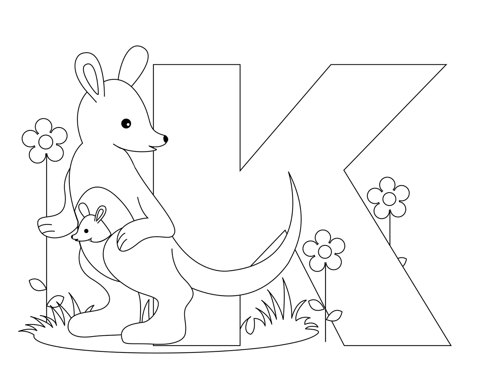Coloring page: Alphabet (Educational) #124651 - Free Printable Coloring Pages