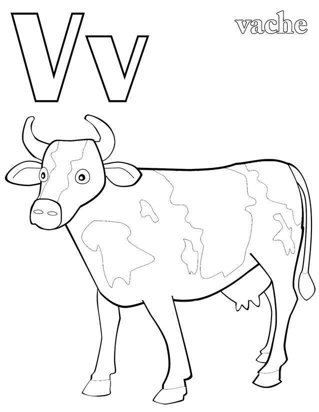 Coloring page: Alphabet (Educational) #124658 - Free Printable Coloring Pages