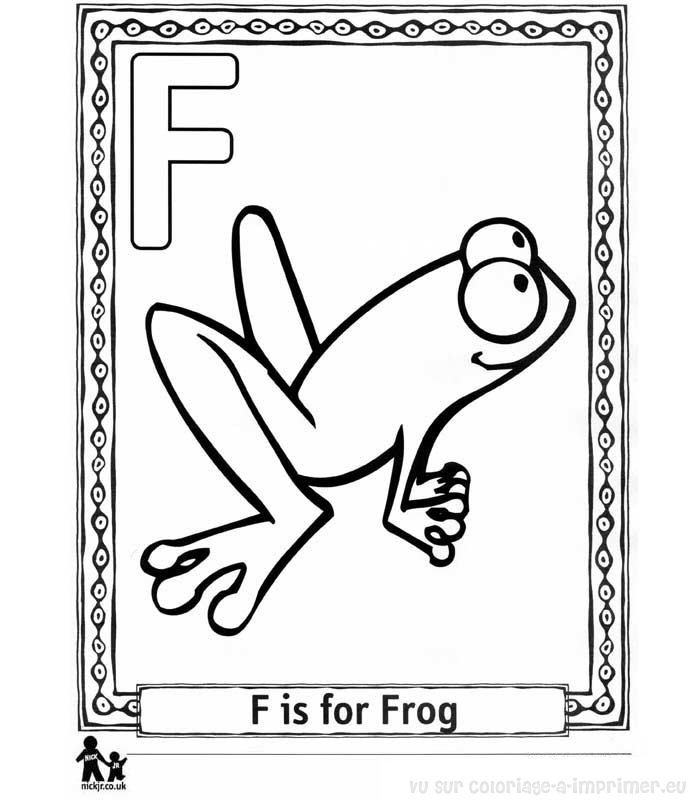 Coloring page: Alphabet (Educational) #124664 - Free Printable Coloring Pages