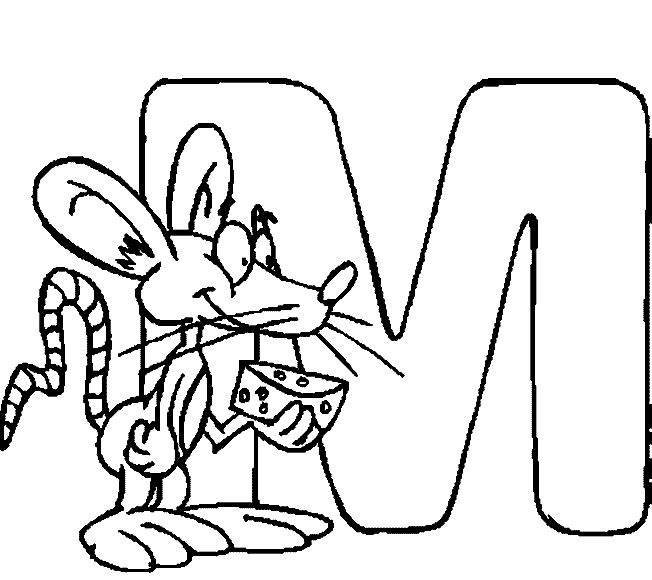 Coloring page: Alphabet (Educational) #124673 - Free Printable Coloring Pages