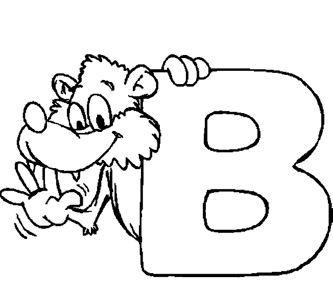 Coloring page: Alphabet (Educational) #124697 - Free Printable Coloring Pages