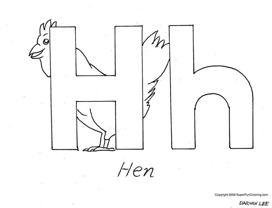 Coloring page: Alphabet (Educational) #124704 - Printable coloring pages