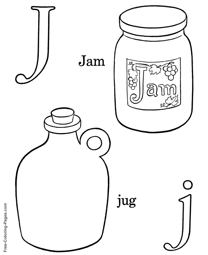 Coloring page: Alphabet (Educational) #124719 - Free Printable Coloring Pages